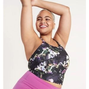 Old Navy Women's PlusLight Support Powersoft Longline Sports Bra